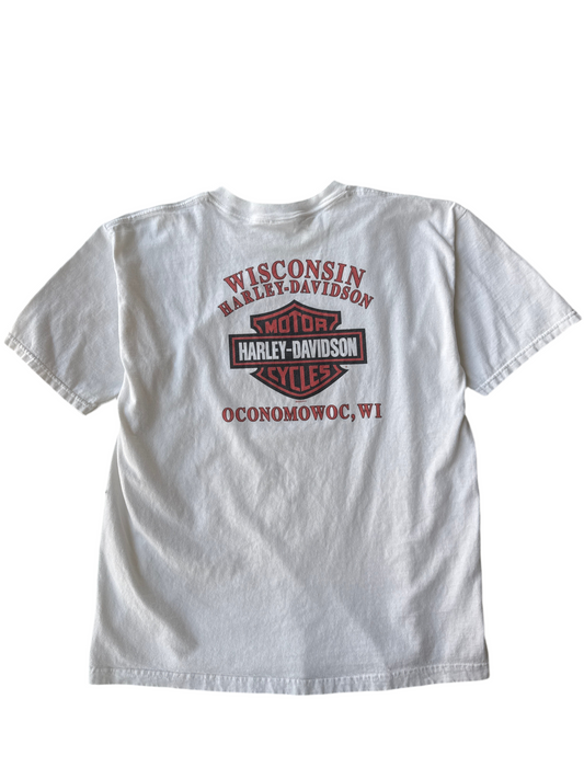 1995 Harley Davidson Oconomowac WI Shirt- XL