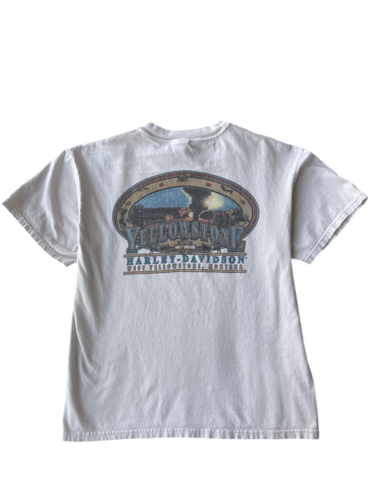 1996 Harley Davidson Yellowstone MT Shirt- L