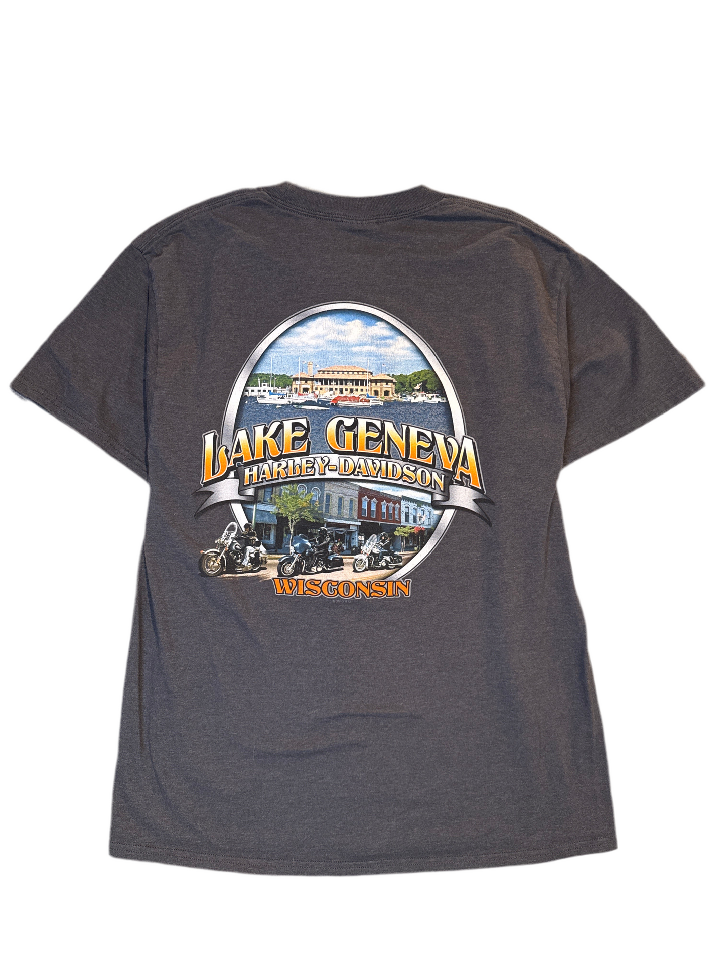 Harley Davidson Lake Geneva WI Shirt- XL