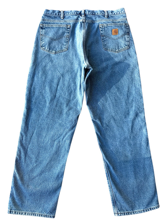 Carhartt Flannel Lined Jeans-38x32