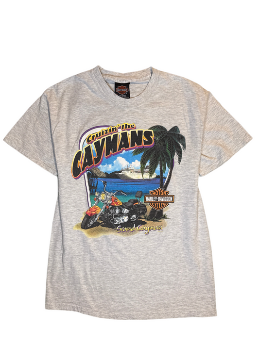 2002 Harley Davidson Grand Cayman Shirt- M