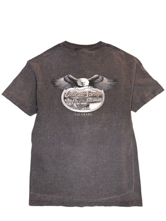 Y2K Harley Davidson Colorado Springs CO Shirt- L