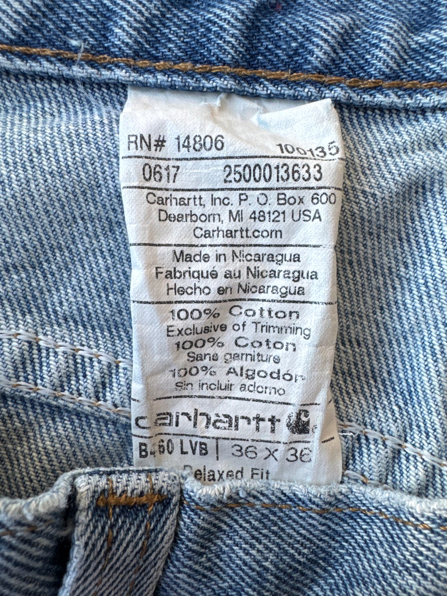Carhartt Jeans- 36x36