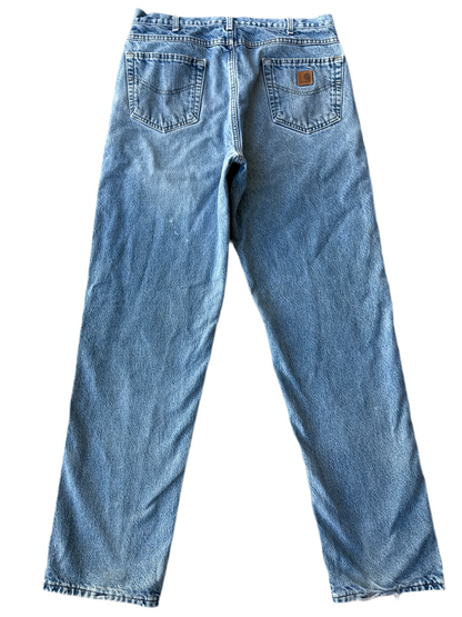 Carhartt Flannel Lined Jeans- 36x36