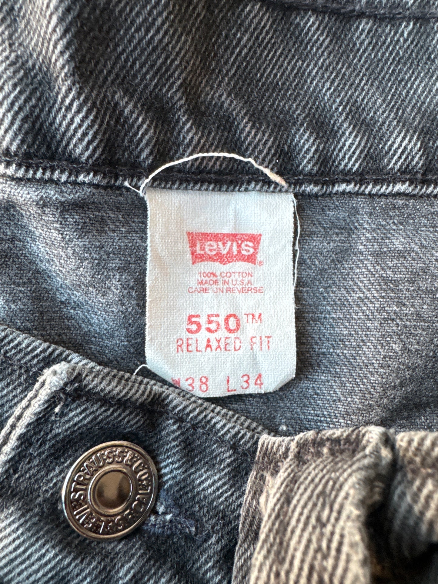 Levi’s 550- 38x34