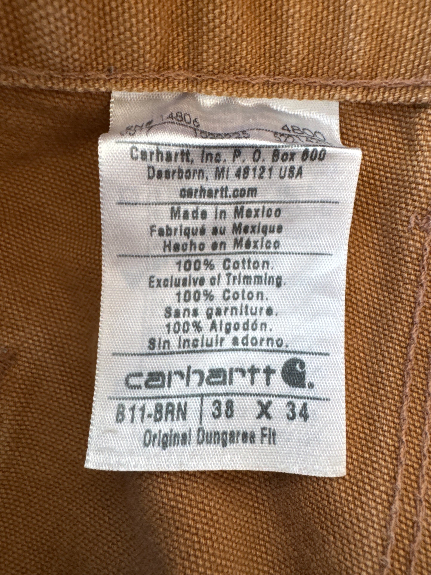 Carhartt Carpenter Pants- 38x34