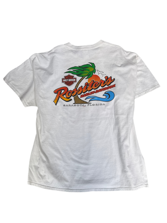 Y2K Harley Davidson Sarasota FL Shirt- XXL