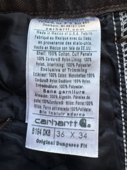 Carhartt Double Knee Pants- 36x34