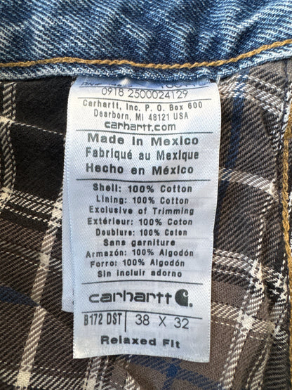 Carhartt Flannel Lined Jeans-38x32