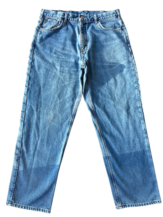 Carhartt Flannel Lined Jeans-38x32
